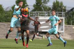 A-Junioren Bundesliga Süd/Südwest - FC Ingolstadt 04 - 1. FSV Mainz 05 -  N`gatie Dominik schwarz FCI - Foto: Jürgen Meyer