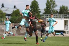 A-Junioren Bundesliga Süd/Südwest - FC Ingolstadt 04 - 1. FSV Mainz 05 -  N`gatie Dominik schwarz FCI - Foto: Jürgen Meyer