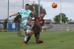 A-Junioren Bundesliga Süd/Südwest - FC Ingolstadt 04 - 1. FSV Mainz 05 -  N`gatie Dominik schwarz FCI - Foto: Jürgen Meyer