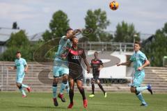 A-Junioren Bundesliga Süd/Südwest - FC Ingolstadt 04 - 1. FSV Mainz 05 -  N`gatie Dominik schwarz FCI - Foto: Jürgen Meyer