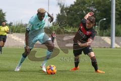 A-Junioren Bundesliga Süd/Südwest - FC Ingolstadt 04 - 1. FSV Mainz 05 -  Herrmann Philipp schwarz FCI - Foto: Jürgen Meyer