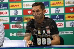 DFB-Pokal - SC Paderborn 07 - FC Ingolstadt 04 - Pressekonferenz nach dem Spiel, Cheftrainer Stefan Leitl (FCI)