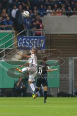 DFB-Pokal - SC Paderborn 07 - FC Ingolstadt 04 - Konstantin Kerschbaumer (7, FCI) Philipp Klement (Paderborn 21)