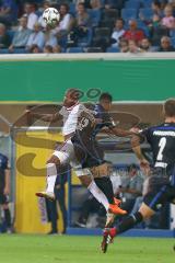 DFB-Pokal - SC Paderborn 07 - FC Ingolstadt 04 - Charlison Benschop (35 FCI) Dräger, Mohamed (Paderborn 25)