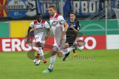 DFB-Pokal - SC Paderborn 07 - FC Ingolstadt 04 - Agyemang Diawusie (27, FCI) links