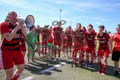 Relagationsspiel zur 2. Bundesliga FC Ingolstadt Frauen gegen BV Borussia Bocholt Frauen