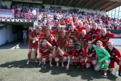 Relagationsspiel zur 2. Bundesliga FC Ingolstadt Frauen gegen BV Borussia Bocholt Frauen