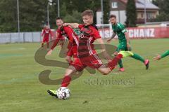 Regionalliga Bayern - U21 FC Ingolstadt 04 II - 1. FC Schweinfurt 05 - Gabriel Weiß Schuß auf das Tor