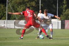 Regionalliga Bayern - FC Ingolstadt 04 II - FC Bayern 2 - 5 Nicolas feldhan (FCB) und Markus Pöllner (FCI)