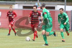 Regionalliga Bayern - U21 FC Ingolstadt 04 II - 1. FC Schweinfurt 05 - Lukas Gerlspeck mitte im Angriff