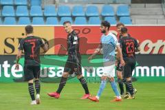 3. Liga - Chemnitzer FC - FC Ingolstadt 04 - Tor Jbel Stefan Kutschke (30, FCI)  mit Filip Bilbija (35, FCI) Hoheneder Niklas (3 Chemnitz) Dennis Eckert Ayensa (7, FCI) Robin Krauße (23, FCI)