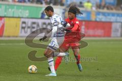 3. Fußball-Liga - Saison 2019/2020 - MSV Duisburg - FC Ingolstadt 04 - Ganiggia Ginola Elva (#14,FCI)  - Foto: Meyer Jürgen