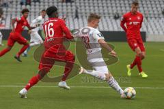 3. Fußball-Liga - Saison 2019/2020 - Bayern München II - FC Ingolstadt 04 - Patrick Sussek (#37,FCI) - Foto: Meyer Jürgen