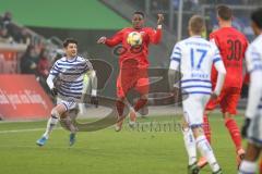 3. Fußball-Liga - Saison 2019/2020 - MSV Duisburg - FC Ingolstadt 04 - Frederic Ananou (#2,FCI) - Foto: Meyer Jürgen