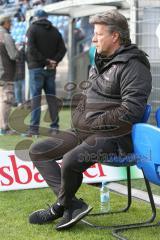 3. Fußball-Liga - Saison 2019/2020 - SV Waldhof Mannheim - FC Ingolstadt 04 - Chef-Trainer Jeff Saibene (FCI) - Foto: Stefan Bösl