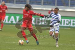 3. Fußball-Liga - Saison 2019/2020 - MSV Duisburg - FC Ingolstadt 04 - Ganiggia Ginola Elva (#14,FCI)  - Foto: Meyer Jürgen