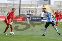 3. Liga - 1860 München - FC Ingolstadt 04 - Filip Bilbija (35, FCI) Rieder Tim (23, München)