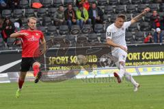 3. Liga - Fußball - SG Sonnenhof Großaspach - FC Ingolstadt 04 - Dennis Eckert Ayensa (7, FCI) Tor 1:2 Jubel