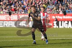 3. Liga - Würzburger Kickers - FC Ingolstadt 04 - Tor Chance verpasst, Dennis Eckert Ayensa (7, FCI)