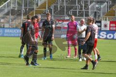 3. Fußball-Liga - Saison 2019/2020 - FC Victoria Köln - FC Ingolstadt 04 - Enttäuschte Gesichter nach dem Spiel  - Foto: Meyer Jürgen