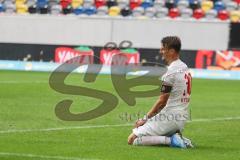3. Liga - Fußball - KFC Uerdingen - FC Ingolstadt 04 - Torchance verpasst Stefan Kutschke (30, FCI)