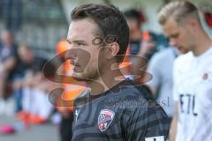 3. Fußball-Liga - Saison 2019/2020 - FC Victoria Köln - FC Ingolstadt 04 - Peter Kurzweg (#16,FCI)  beim Einlaufen - Foto: Meyer Jürgen