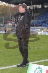 3. Fußball-Liga - Saison 2019/2020 - SV Waldhof Mannheim - FC Ingolstadt 04 - Chef-Trainer Jeff Saibene (FCI) - Foto: Stefan Bösl