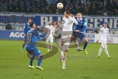 3. Liga - 1. FC Magdeburg - FC Ingolstadt 04 - Marcel Gaus (#19,FCI)  - Jürgen Gjasula (#10 Magdeburg) - Foto: Jürgen Meyer