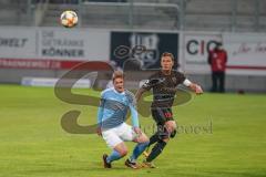 3. Liga - Chemnitzer FC - FC Ingolstadt 04 - Sturm Philipp (27 Chemnitz) Marcel Gaus (19, FCI)