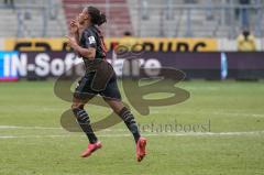 3. Liga - Hallescher FC - FC Ingolstadt 04 - Tor Caniggia Ginola Elva (14, FCI) 0:1, Jubel