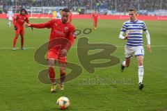 3. Fußball-Liga - Saison 2019/2020 - MSV Duisburg - FC Ingolstadt 04 - Fatih Kaya (#9,FCI)  - Foto: Meyer Jürgen