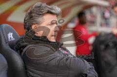 3. Liga - Hallescher FC - FC Ingolstadt 04 - Cheftrainer Jeff Saibene (FCI)
