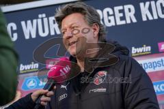 3. Liga - Würzburger Kickers - FC Ingolstadt 04 - Cheftrainer Jeff Saibene (FCI)
