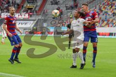 3. Liga - Fußball - KFC Uerdingen - FC Ingolstadt 04 - Caniggia Ginola Elva (14, FCI) Maxsö Andreas (KFC 2)