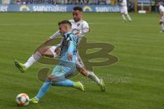 3. Fußball-Liga - Saison 2019/2020 - SV Waldhof Mannheim - FC Ingolstadt 04 - Fatih Kaya (#9,FCI) - Foto: Stefan Bösl