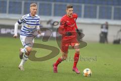 3. Fußball-Liga - Saison 2019/2020 - MSV Duisburg - FC Ingolstadt 04 - Maximilian Thalhammer (#6,FCI) - Foto: Meyer Jürgen