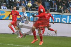 3. Fußball-Liga - Saison 2019/2020 - MSV Duisburg - FC Ingolstadt 04 - Maximilian Thalhammer (#6,FCI) - Foto: Meyer Jürgen