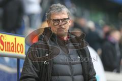 3. Fußball-Liga - Saison 2019/2020 - MSV Duisburg - FC Ingolstadt 04 - Sportdirektor Michael Henke (FCI)  - Foto: Meyer Jürgen