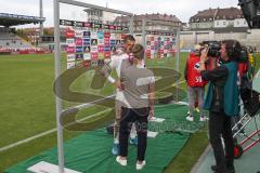 3. Fußball-Liga - Saison 2019/2020 - Bayern München II - FC Ingolstadt 04 - Stefan Kutschke (#30,FCI)  im Interview - Foto: Meyer Jürgen