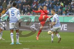 3. Fußball-Liga - Saison 2019/2020 - MSV Duisburg - FC Ingolstadt 04 - Stefan Kutschke (#30,FCI)  - Foto: Meyer Jürgen