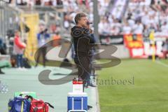 3. Fußball-Liga - Saison 2019/2020 - Bayern München II - FC Ingolstadt 04 - Chef-Trainer Jeff Saibene (FCI) - Foto: Meyer Jürgen