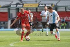 3. Liga - 1860 München - FC Ingolstadt 04 - Maximilian Beister (10, FCI) Klassen Leon (33, München)
