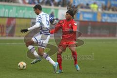 3. Fußball-Liga - Saison 2019/2020 - MSV Duisburg - FC Ingolstadt 04 - Ganiggia Ginola Elva (#14,FCI)  - Foto: Meyer Jürgen