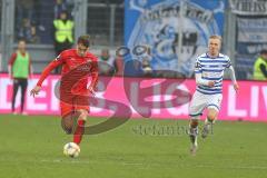 3. Fußball-Liga - Saison 2019/2020 - MSV Duisburg - FC Ingolstadt 04 - Dennis Eckert Ayensa (#7,FCI)  - Foto: Meyer Jürgen