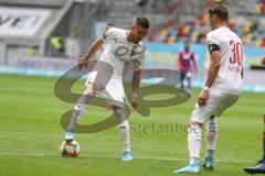 3. Liga - Fußball - KFC Uerdingen - FC Ingolstadt 04 - Maximilian Wolfram (8, FCI) Stefan Kutschke (30, FCI)