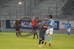 3. Liga - Chemnitzer FC - FC Ingolstadt 04 - Fatih Kaya (9, FCI) drückt Hoheneder Niklas (3 Chemnitz) weg