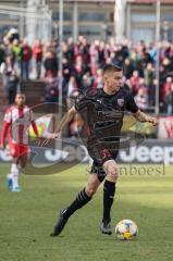 3. Liga - Würzburger Kickers - FC Ingolstadt 04 - Angrif Filip Bilbija (35, FCI) Lauf Spurt mit Ball