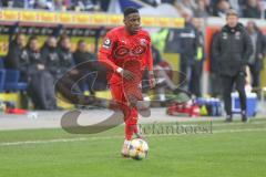 3. Fußball-Liga - Saison 2019/2020 - MSV Duisburg - FC Ingolstadt 04 - Frederic Ananou (#2,FCI) - Foto: Meyer Jürgen