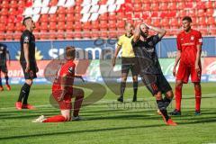 3. Liga - FSV Zwickau - FC Ingolstadt 04 - verpasste Chance, Maximilian Beister (10, FCI) ärgert sich