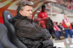 3. Liga - Hallescher FC - FC Ingolstadt 04 - Cheftrainer Jeff Saibene (FCI)